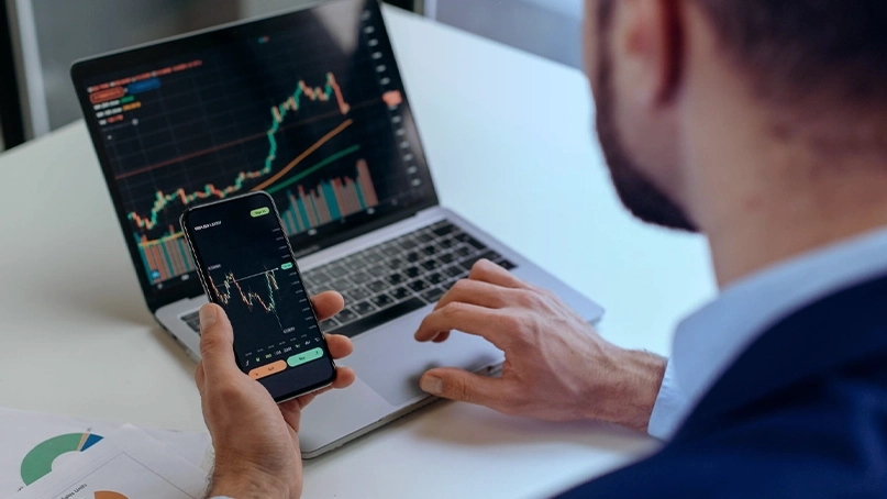 Panel de control de trading de El Evri